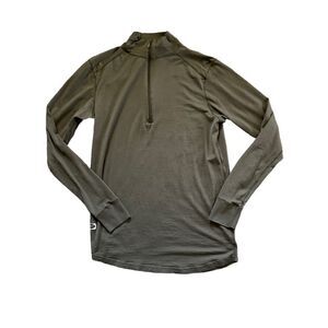 BOYT HARNESS CO. 1/2 Zip Base Layer Shirt Green Size XL